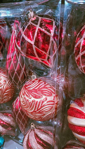 istock Retail display of christmas ornaments for decoration 1745691785