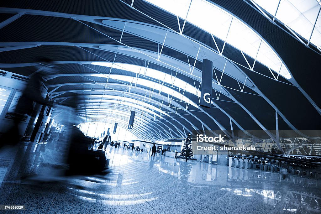 Aeroporto di passaggio - Foto stock royalty-free di Astratto