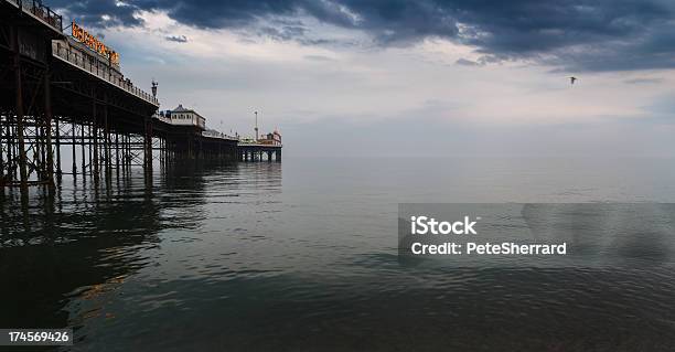 Brighton Pier Stock Photo - Download Image Now - Amusement Arcade, Beach, Bird