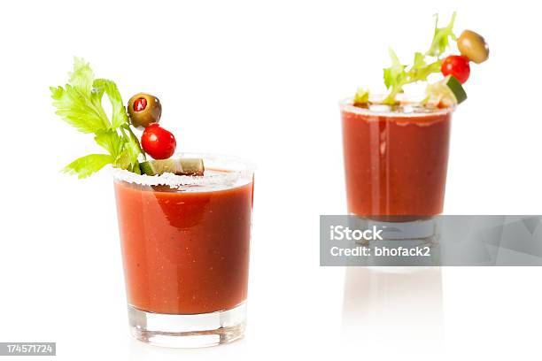 Bevanda Alcolica Speziata Bloody Mary - Fotografie stock e altre immagini di Alchol - Alchol, Alcolismo, Bagnato