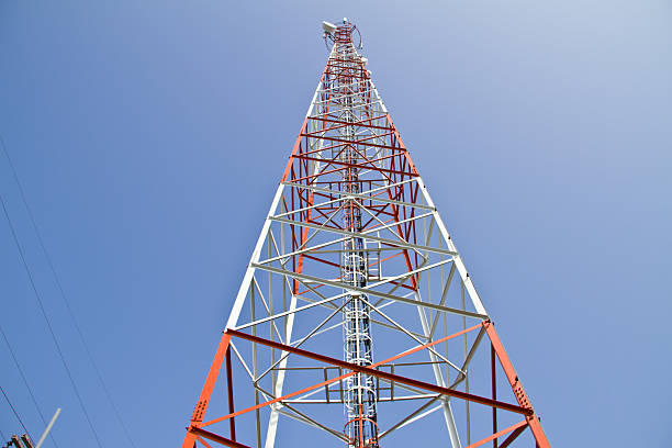 istock Telecommunications tower. Mobile phone base station 174574261