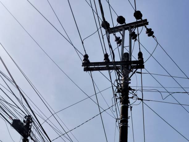 istock Electric Poles And Power Cables 1745848414