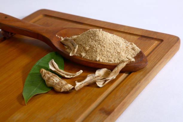 istock Aamchoor Powder in a Wooden Spoon 1745906000