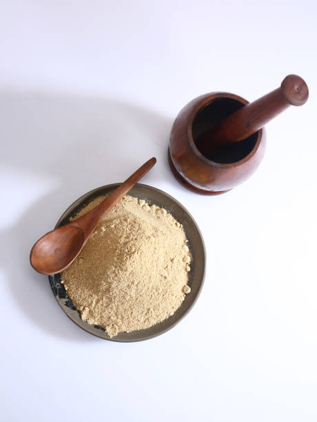 istock Top View of Dry Mango Powder 1745906763