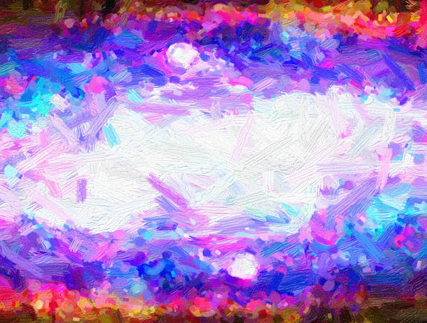 istock Abstract oil nature painting 174593187