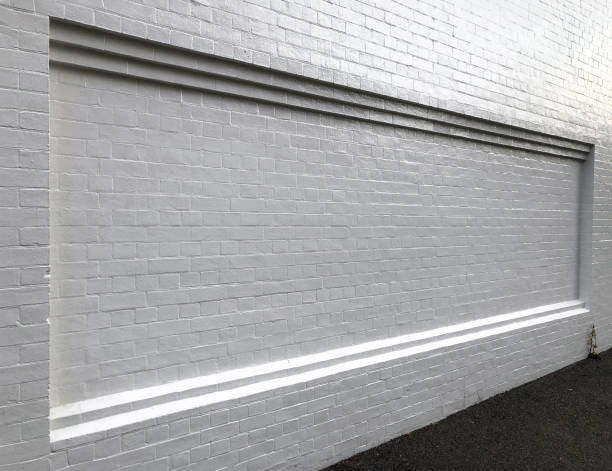 istock A billboard space built into the brick facade of a building creating a blank canvas for art or advertising. 1745965876