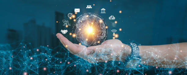 istock Internet of Things Global Business digital technology Business Connectivity, 1746010073