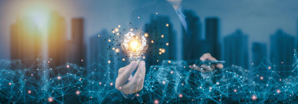 istock IoT Concepts, Internet Technology, Digital AI Transformation Strategy, Change of Things on Earth Financial 1746031165