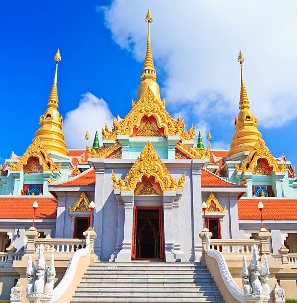 templo de wat chedi tailandia maha - ba kan fotografías e imágenes de stock