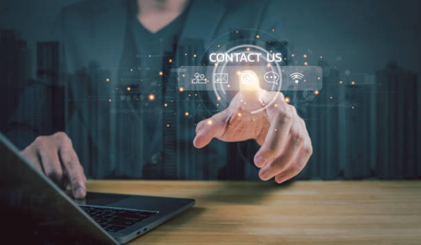 istock Customer service hotline contact us 1746092667