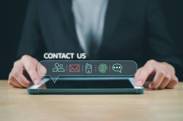 istock Customer service hotline contact us 1746092682