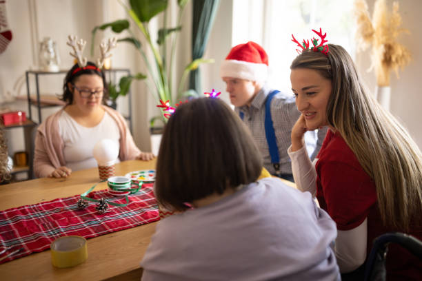 istock People making Christmas ornaments at home 1746114291