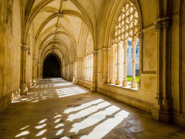istock a room inside of a church with many windows and arches 1746117659