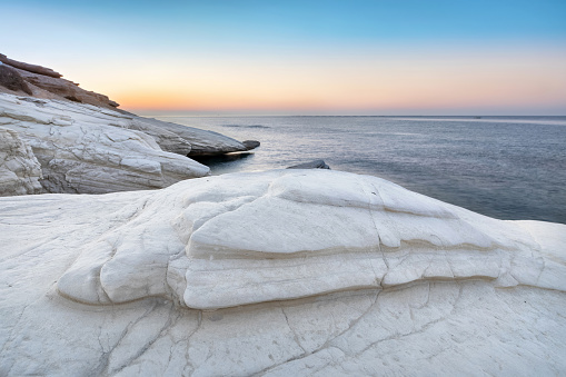 White Stones on sunrise, Monagroulli village, Limassol District of Cyprus