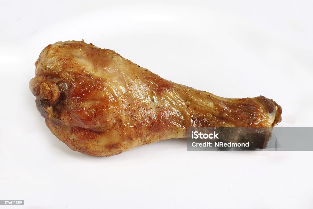 Coxa de frango assada com especiarias - Foto de stock de Almoço royalty-free