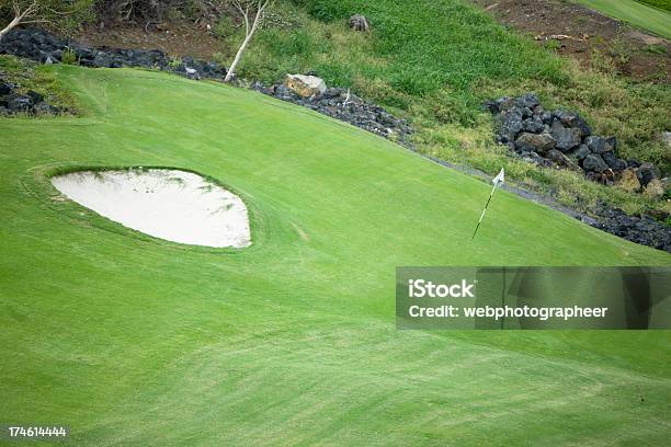 Campo De Golfe - Fotografias de stock e mais imagens de Relvado - Terra Cultivada - Relvado - Terra Cultivada, Vista de Cima, Ajardinado