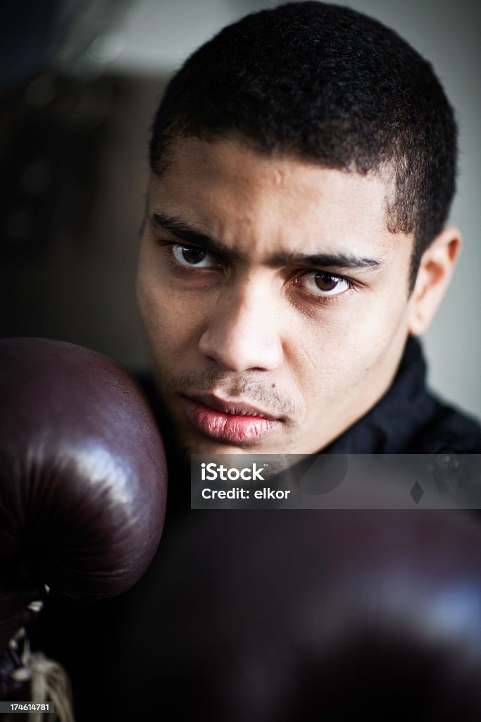 Boxer 세로는 - 로열티 프리 권투-스포츠 스톡 사진