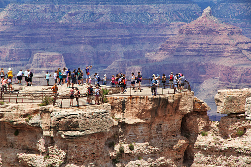 Grand Canyon, United States - 06 Jul 2017: Grand Canyon in Arizona, Unites States