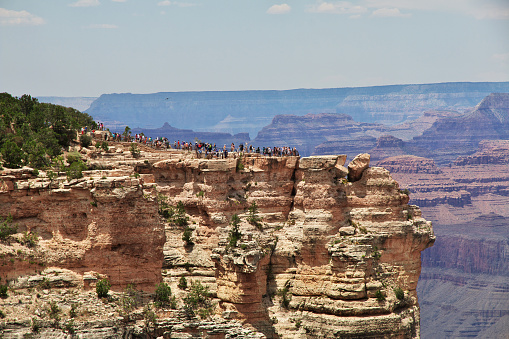 Grand Canyon, United States - 06 Jul 2017: Grand Canyon in Arizona, Unites States