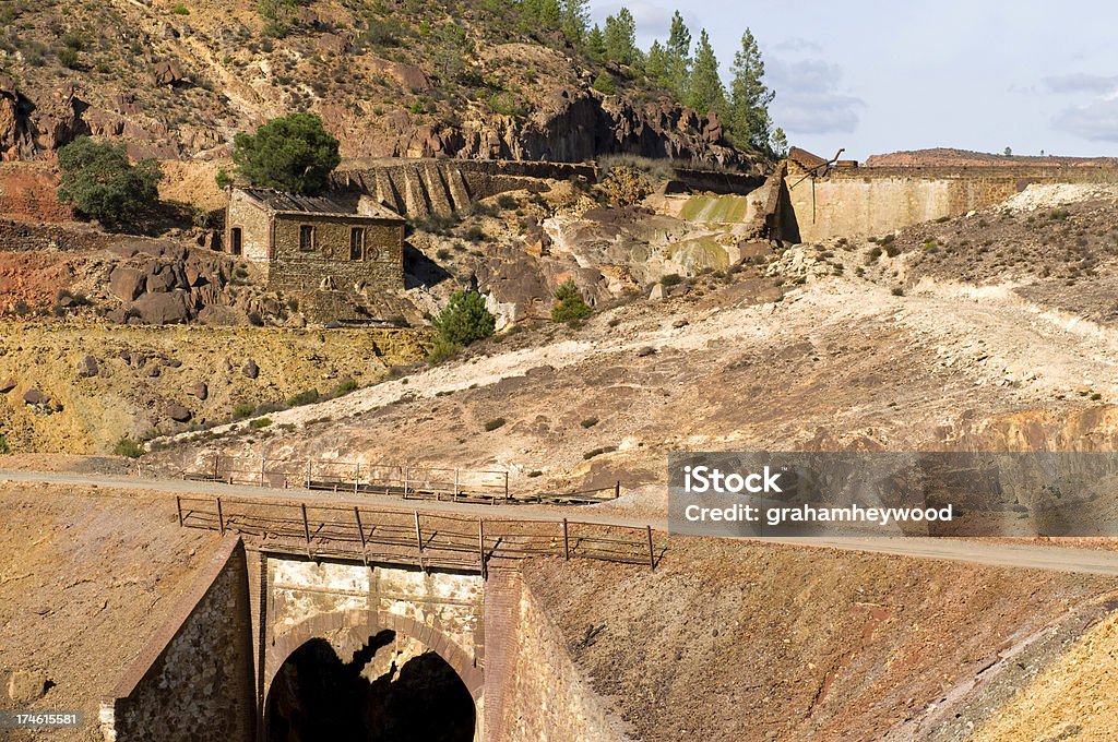 Rio Tinto mina - Foto de stock de Abandonado libre de derechos