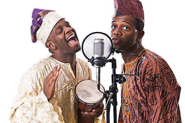 istock West African Musicians on White Background 174616013