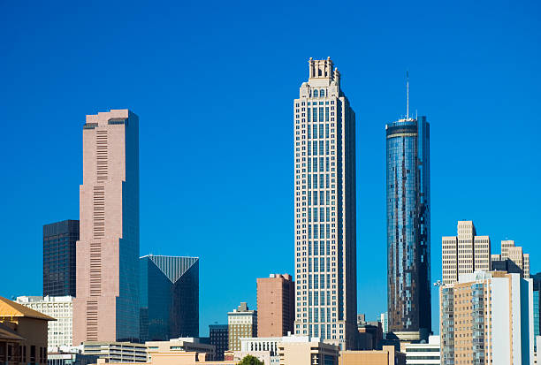 istock Atlanta downtown skyscrapers 174616177