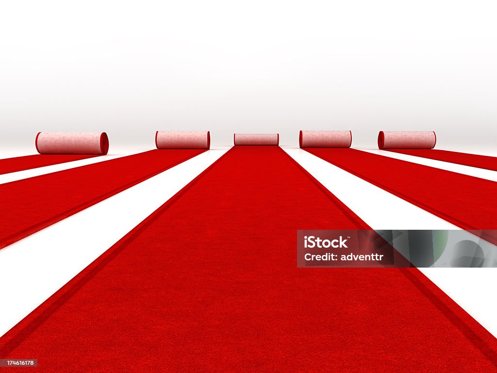 Vermelho Tapetes Rolar - Royalty-free Evento com Tapete Vermelho Foto de stock