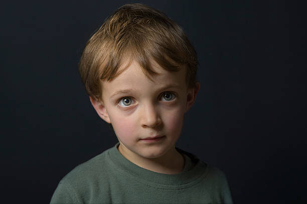 istock Young thoughtful child portrait 174616487