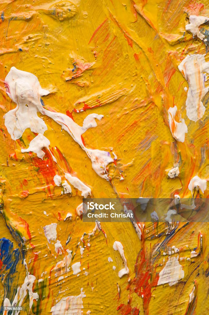 Arte astratta - Foto stock royalty-free di Arancione