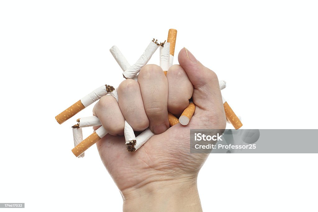Rauchen aufzuhören! - Lizenzfrei Drogenart Stock-Foto