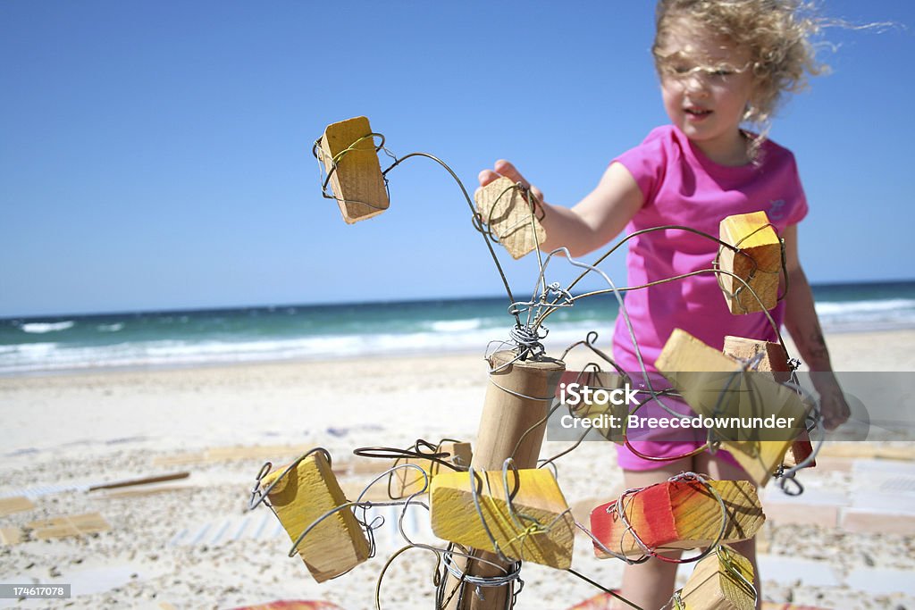 Spiaggia Invader! - Foto stock royalty-free di Acqua