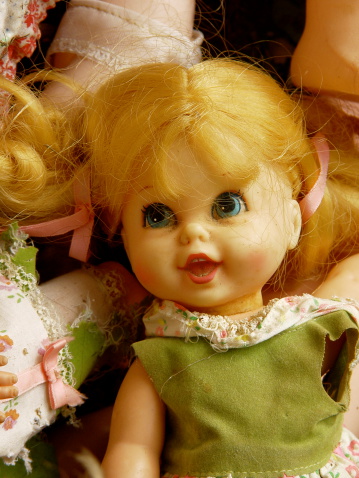 Cute doll @ estate sale (2005)