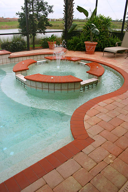 istock Swimming Pool and Fountain 174617243
