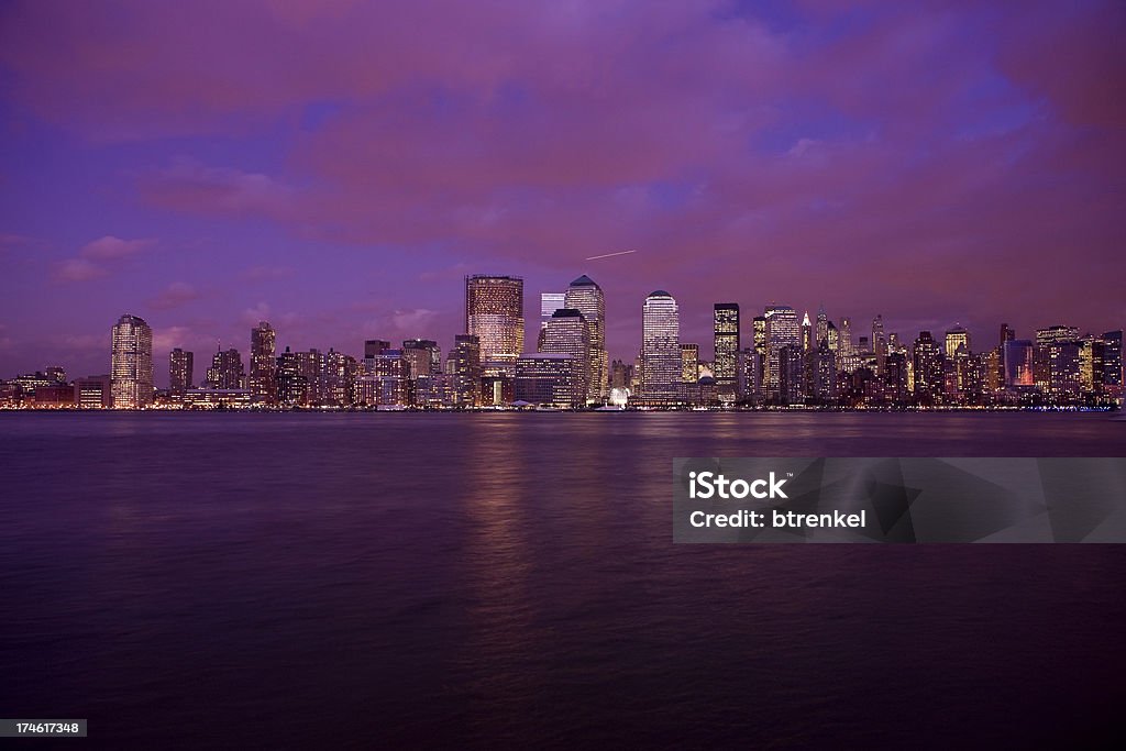 skyline di Manhattan - Foto stock royalty-free di Acqua