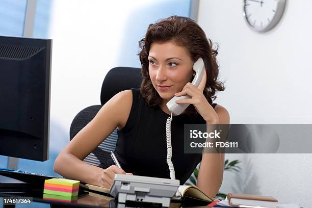 Secretary Stock Photo - Download Image Now - Adult, Adults Only, Analyzing