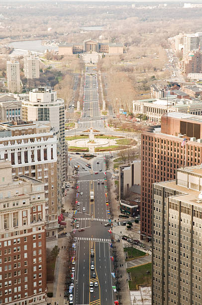 istock Benjamin Franklin Parkway in Philadelphia 174617686