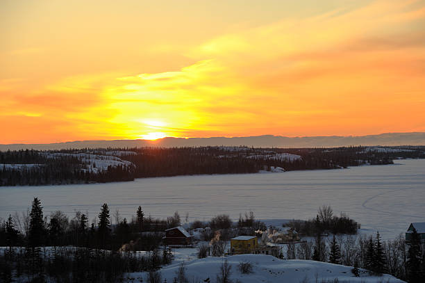 istock Arctic Sunrise, Yellowknife. 174617766