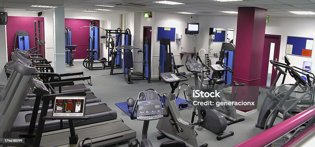 gym 4 inside the gym Anaerobic Exercise Stock Photo