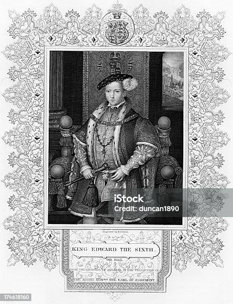 King Edward Der Sechsten Stock Vektor Art und mehr Bilder von 16. Jahrhundert - 16. Jahrhundert, Antiquität, Britisches Königshaus