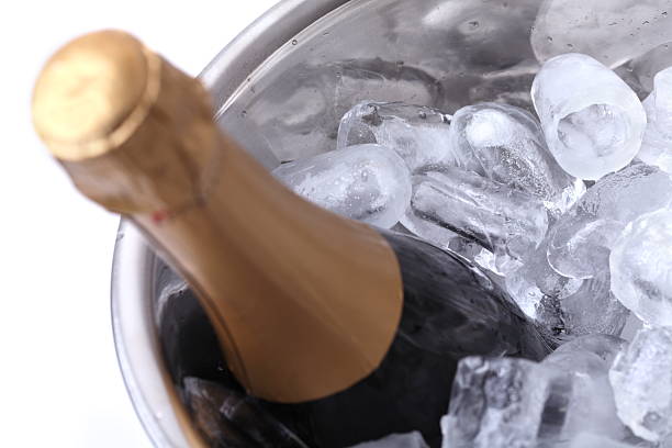 istock Champagne Bottle in Ice Bucket 174618496