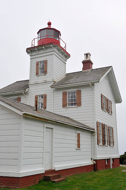 istock Back View of Yaquina Bay Lighthouse 174618750