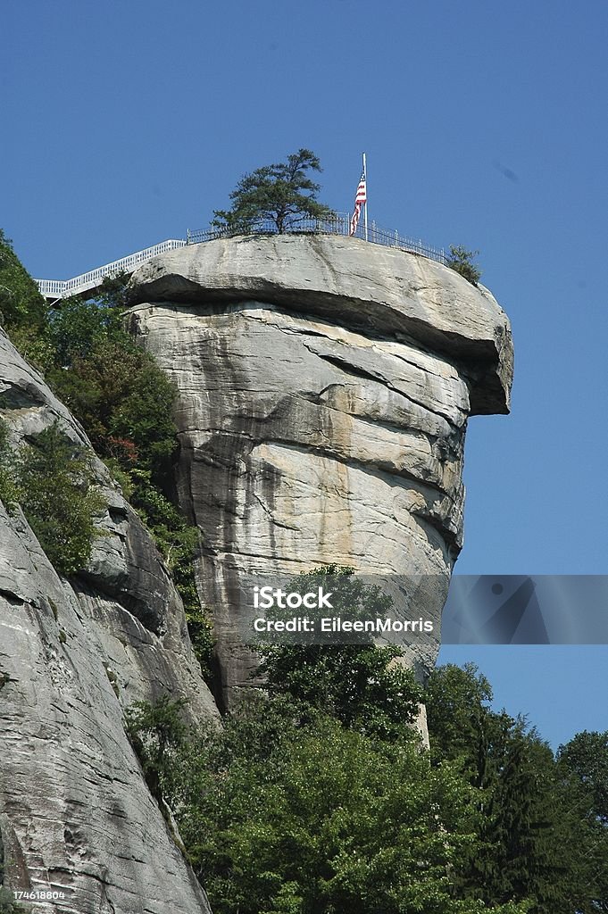 Chimney Rock - Foto de stock de Arbusto libre de derechos