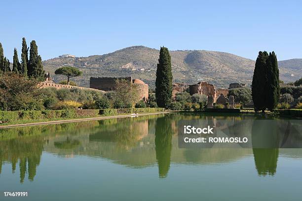 Villa Hadrians Von Tivoli Italien Stockfoto und mehr Bilder von Alt - Alt, Anhöhe, Das alte Rom