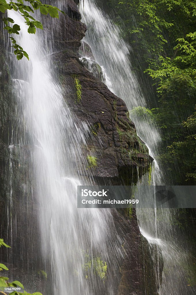 Waterfall Waterfall over big rocks.See also my other Landscape photos Backgrounds Stock Photo
