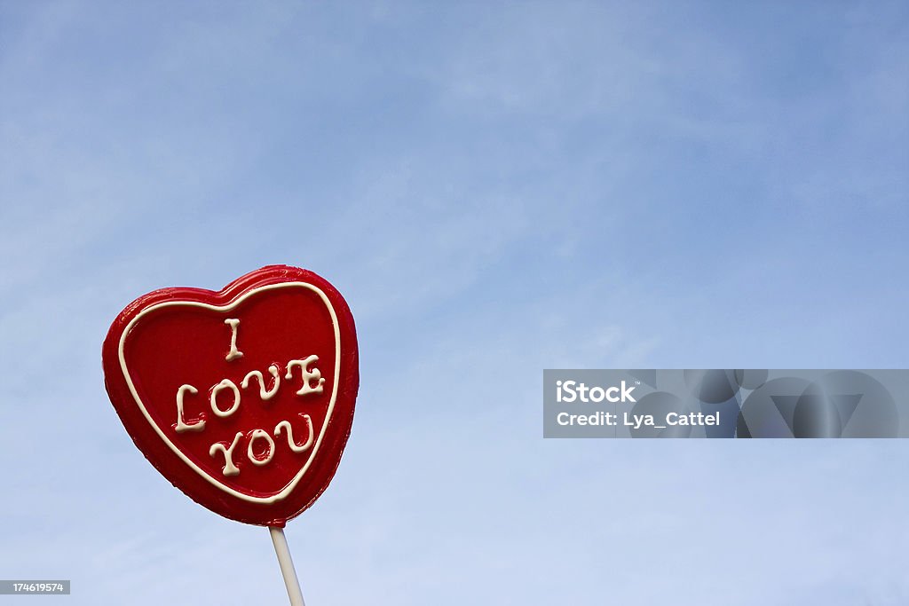 Любовь сердце # 5 XL - Стоковые фото I Love You - английское словосочетание роялти-фри
