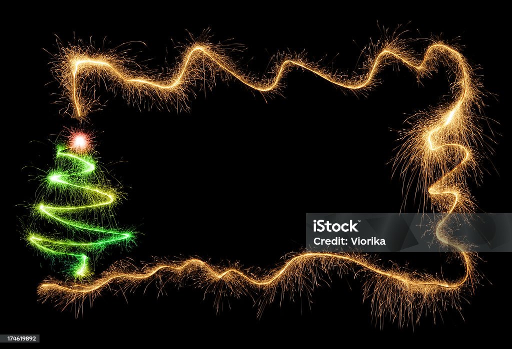 Moldura de Natal - Royalty-free Abeto Foto de stock