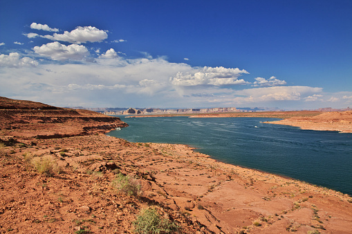 Dam on Colorado river in Arizona, Paige