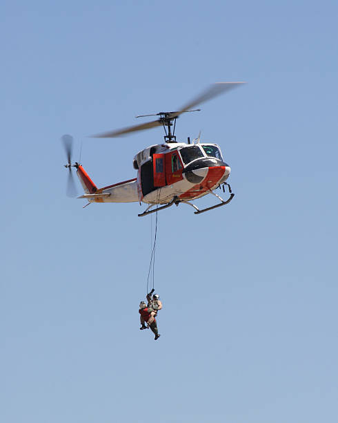 helikopter rettung - personal land vehicle audio stock-fotos und bilder