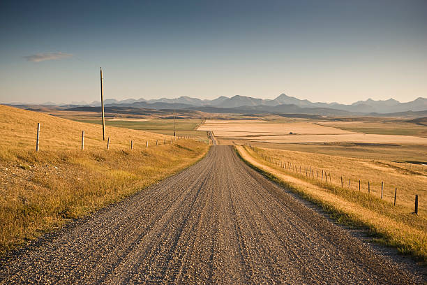 Drive down the prairie