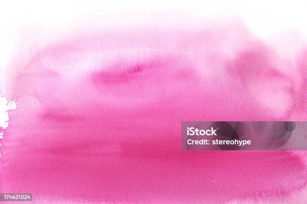 핑크 씻다 분홍에 대한 스톡 벡터 아트 및 기타 이미지 - 분홍, 수채화, 높은 키